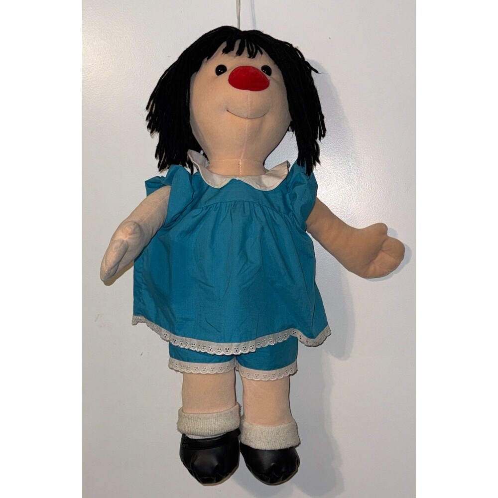 Molly Doll (Big Comfy Couch) Original 1995! 17", Blue Dress, VINTAGE NO FLAWS